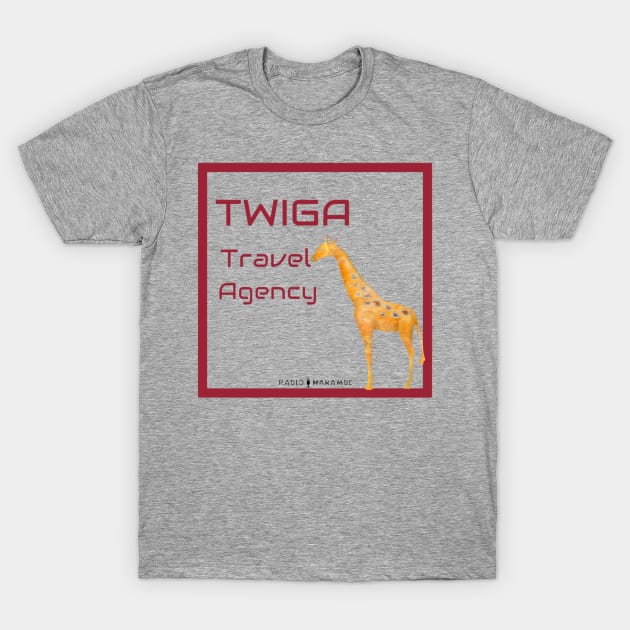 Twiga Travel T-Shirt by RadioHarambe